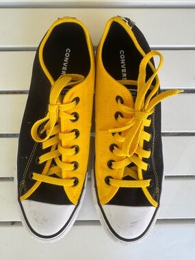 CU Boulder Converse All Star Chuck Taylor Lo Top Sneakers Sko Buffs Yellow Black